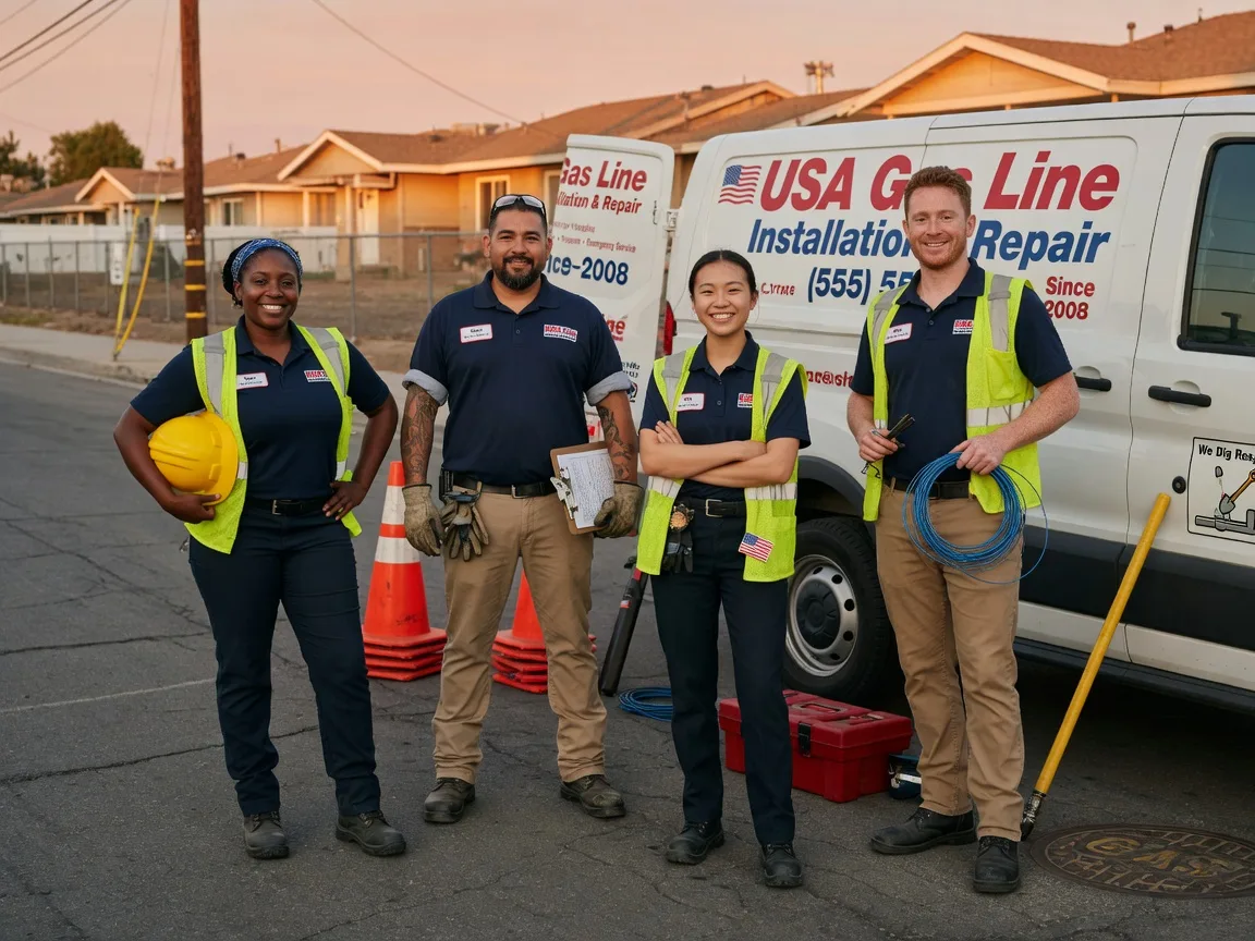 Gas Line Installation company in Bowerston, OH